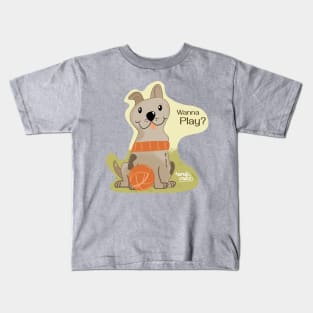 Playfull doggy Kids T-Shirt